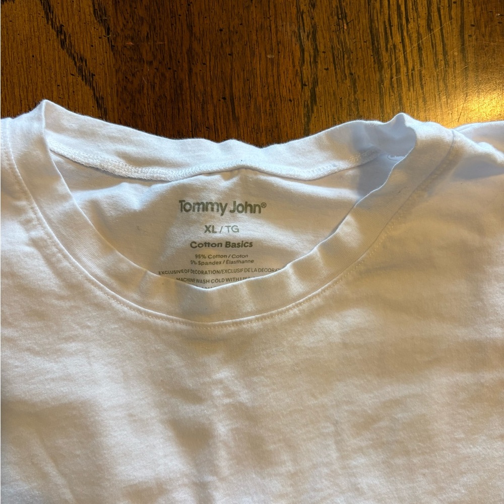 Tommy John Classic White Tee - Picture 2 of 2